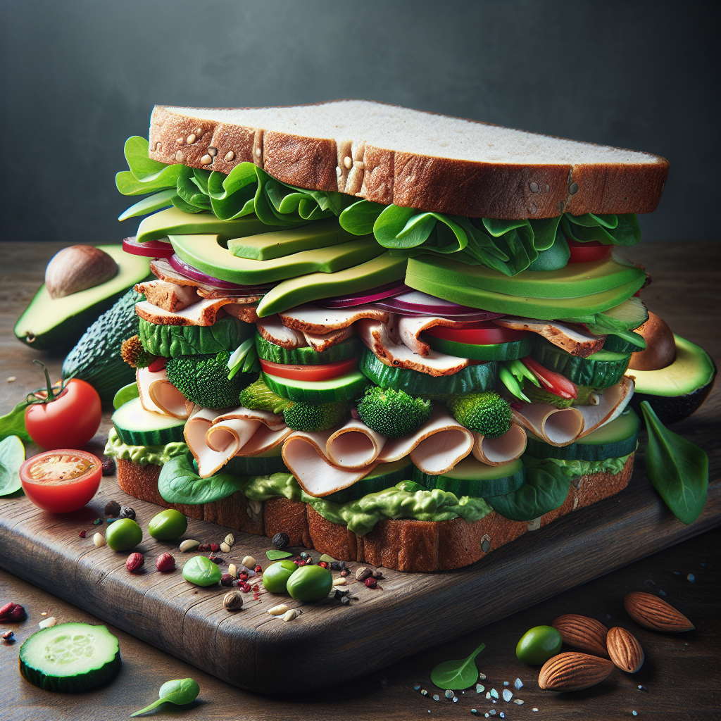 Doğru Sandviç Nasıl Olmalı ? Protein bombası bir tarif!