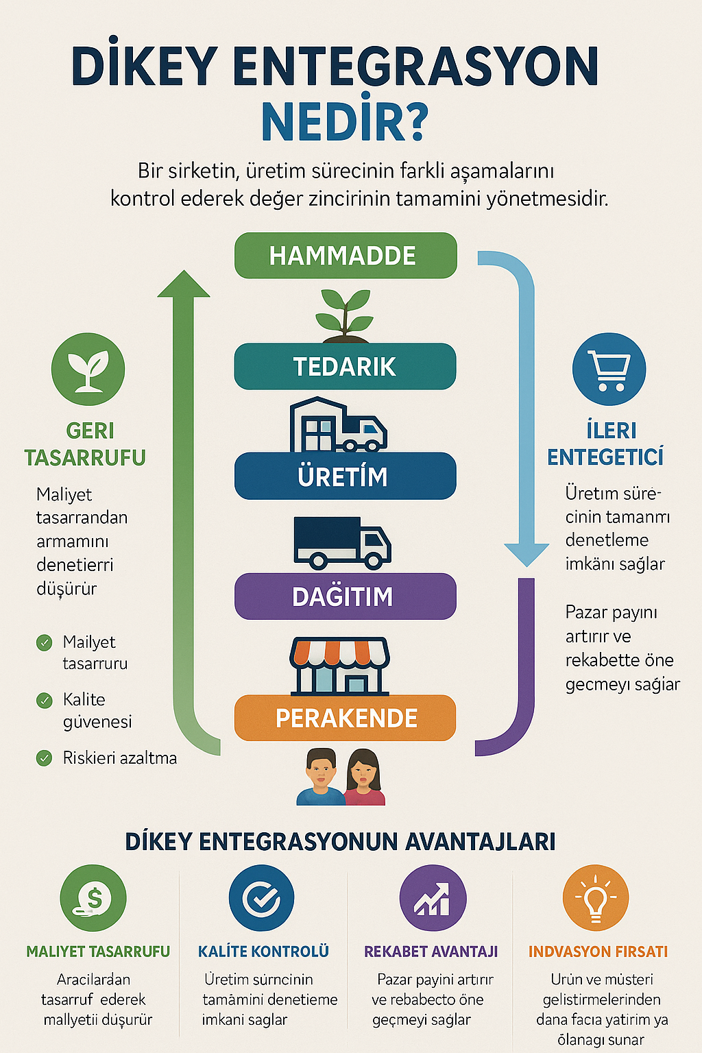 Dikey Entegrasyon ( Dikte Entegrasyon ) Nedir ?