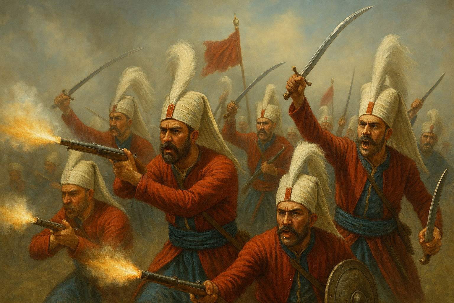 Yeniçeri (Eski Asker ) Padişah 2. Mahmut Ayaklanması